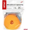 Krovinių tvirtinimo diržas su savispaudžiu užsegimu 5 m x 25 mm, AMIO-03292