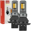 2 w1 światła dzienne led + kierunkowskazy drl canbus 1156 3535 12smd 12v 24v amio-05005