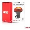 LED įspėjamoji lempa 18 LED R65 R10 12V 24V W21p AMIO-02922