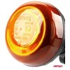 LED įspėjamoji lempa 18 LED R65 R10 12V 24V W21p AMIO-02922