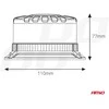 LED įspėjamoji lempa W28B 12V 24V AMIO-04106