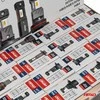 LED žibintų lempučių rinkinys 16 vnt., Hybrid series H1 H3 H4 H7 HB3 HB4 6000K Canbus, AMIO-04120