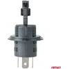 LED žibintų lemputės F25 Sidabrinis FULL CANBUS H4/H19 54/58W 12V 24V AMIO-04703