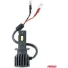 LED žibintų lemputės F25 Sidabrinis FULL CANBUS H3 52W 12V 24V AMIO-04702