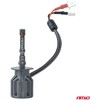 LED žibintų lemputės F25 Sidabrinis FULL CANBUS H1 54W 12V 24V AMIO-04701