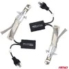 LED žibintų lemputės FLEX+ series H4 lens 12V 24V 6000K Canbus, 2 vnt. AMIO-03658