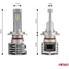LED automobilių lemputės x1 serija h7 6500k canbus amio-02966