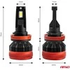 LED žibintų lemputės X3 Series H8/H9/H11/H16 AMiO-02981