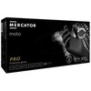 Mercator Medical Nitrilinės pirštinės MERCATOR MOTO, juodos, M, 100 vnt.