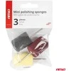 Mini poliravimo kempinėlės, 30 mm ovalios AMIO-03716
