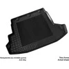 Mix Plast Plastikinis Bagažinės kilimėlis Nissan X-Trail 2007-2013m.