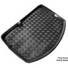 Mix Plast Plastikinis Bagažinės kilimėlis Citroen C3 hečbekas plonas atsarginis ratas bagažinėje 2009-2016m.