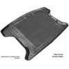 Mix Plast Plastikinis Bagažinės kilimėlis Nissan Qashqai 7 vietų 2007-2013m./ 35028