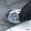 Nerūdijančio plieno magnetinis padėklas, 110 mm AMIO-04914