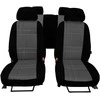 ES S-TYPE sėdynių užvalkalai (eko oda) Ford Transit Custom Double Cab VII 2013-2021m. (5 vietų)