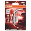OSRAM Automobilinė lemputė NIGHT BREAKER LASER +150% H1 55W 12V P14.5S 1vnt