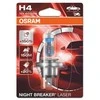 OSRAM Night Breaker Laser H4 lemputė pakuotėje