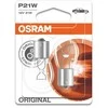 OSRAM Automobilinės lemputės 21W 12V BA15S 2vnt