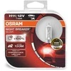 OSRAM Night Breaker Sidabrinis +100% PGJ19-2, Automobilinės lemputės, H11 55W 12V, 2 vnt