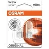 OSRAM Automobilinės lemputės 3W 12V W2.1x9.5D 2vnt