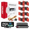 Parkavimo pagalbos sistema LED-GRAF 3D, 8 juodi jutikliai, vidinis montavimas 16,5 mm AMIO-03196