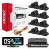 Parkavimo pagalbos sistema LED-GRAF 3D, 8 juodi jutikliai 19 mm, sunkvežimiams AMIO-03195