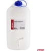 Plastikinis vandens bakas su čiaupu 15L AMIO-03203
