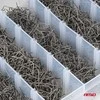 Plastiko suvirinimo segtukų rinkinys, 3000 vnt. AMIO-04743