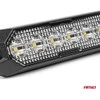 Plokščia LED įspėjamoji lemputė 6x3W 12/24V R65 R10 AMIO-03930