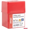 Raidžių ir skaičių žymeklių rinkinys, 6 mm, 36 vnt., AMIO-04935