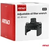 Klucz do filtra oleju nastawny 60?80 mm crv amio-04954