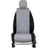 Sėdynės užvalkalas EVAtech ECO Basic, 1 vnt. - pilka / pilki kraštai / pilkos siūlės