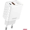 Sieninis įkroviklis Quick Charge GaN 38W USB-A + USB-C AMIO-04287
