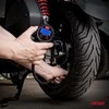 Skaitmeninis manometras su 30 cm žarna ir išleidimo vožtuvu 17 bar AMIO-04465