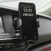 Telefono laikiklis su belaidžiu įkrovikliu 15W AMIO-03778