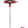 Torx raktų rinkinys su T formos rankena, 8 vnt. AMIO-04827