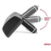 Trijų lizdų cigarečių uždegiklio prailgintojas 12/24V 120W 90° AMIO-04358