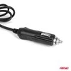 Trijų lizdų prailgintojas su įkrovikliu 1x USB-A + 1x USB-C QC 4.0 12/24V 120W 80 cm AMIO-04365