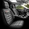 Komplet Universalūs sėdynių užvalkalai OTOM, GTI SPORT - juoda / pilka
