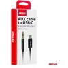 USB-C į 3,5 mm Mini Jack AUX kabelis 1 m AMIO-04294