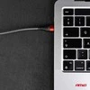 USB-C + Lightning kabelis iPhone 200 cm FullLINK AMIO-02931