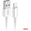 USB – „Lightning“ laidas 2A 100cm „FullLINK AMIO-03895“