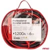 Užvedimo laidai 1200A, 6 m, 99,9 % varis, AMIO-04822