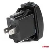 Vandeniui atsparus telefono įkroviklis su raudonu LED apšvietimu, USB + USB C QC3.0 12/24V AMIO-04229