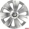 Versaco Ratų gaubtai 4 vnt. Energy, sidabriniai 16"