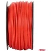 Viengyslis CCA kabelis, raudonas, 1x0.75mm² 100m 3.75A 12/230V AMIO-04450