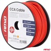 Viengyslis CCA kabelis, raudonas, 1x1.5mm² 50m 7.5A 12/230V AMIO-04452