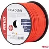 Viengyslis CCA kabelis, raudonas, 1x1mm² 100m 5A 12/230V AMIO-04451