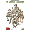 1/35 plastikinis surenkamas modelis „U.S. Airborne Tank Riders“ su lipdukais Miniart