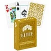 1546 Elite Poker size - Jumbo index žaidimo kortos (auksinės) Copag